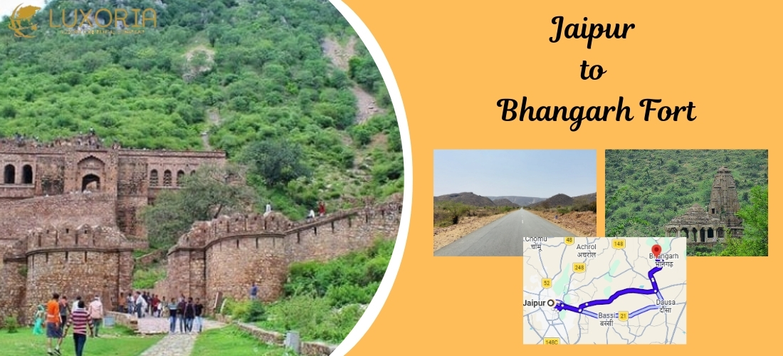 Jaipur to Bhangarh Distance by Road